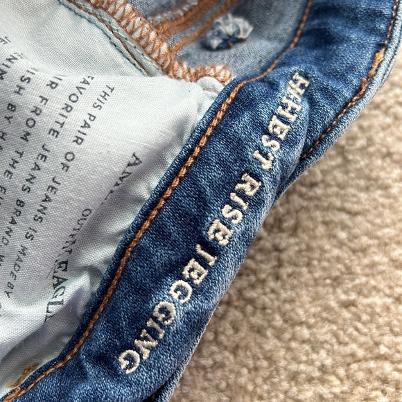 American Eagle Outfitters Highest Rise Jeggings with holes - Picture 9 of 9